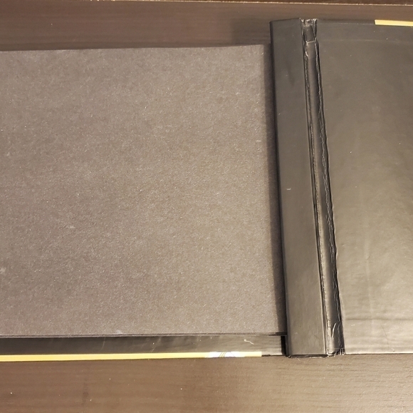 VINTAHE Stamp Collection Album Stock Book A4 9 x 12 36 Black Pages - Picture 4 of 11